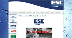 Desktop Screenshot of escts.de